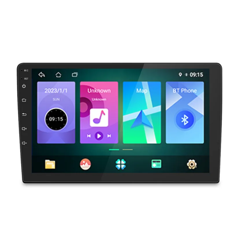 10inç Oto Araba HD Ekran Dokunmatik Radyo Teyp Carplay multimedya Ekran Apple veya Android Navigasyon Ekran Bluetooth