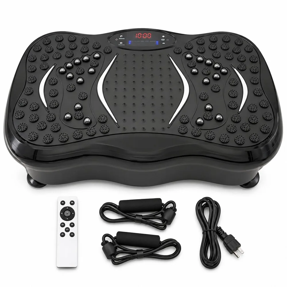 PQCFM01 Bluetoothlu Titreşimli Fitness Aleti – 180 Hız Vibration Plate